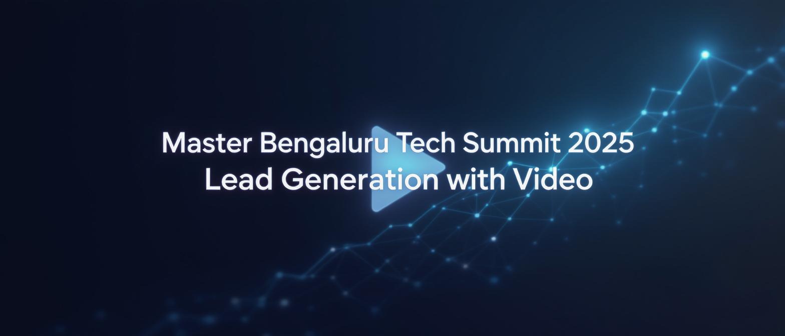 Master Bengaluru Tech Summit 2025 Lead Generation with Video