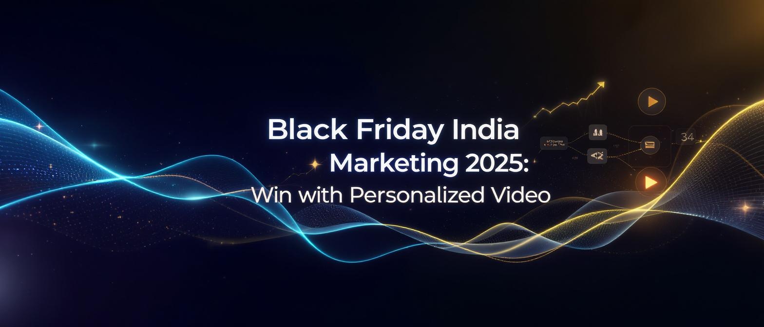 Black Friday India Marketing 2025: Win with Personalized Video