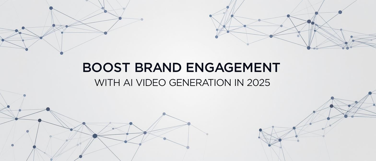 Boost Brand Engagement with AI Video Generation in 2025