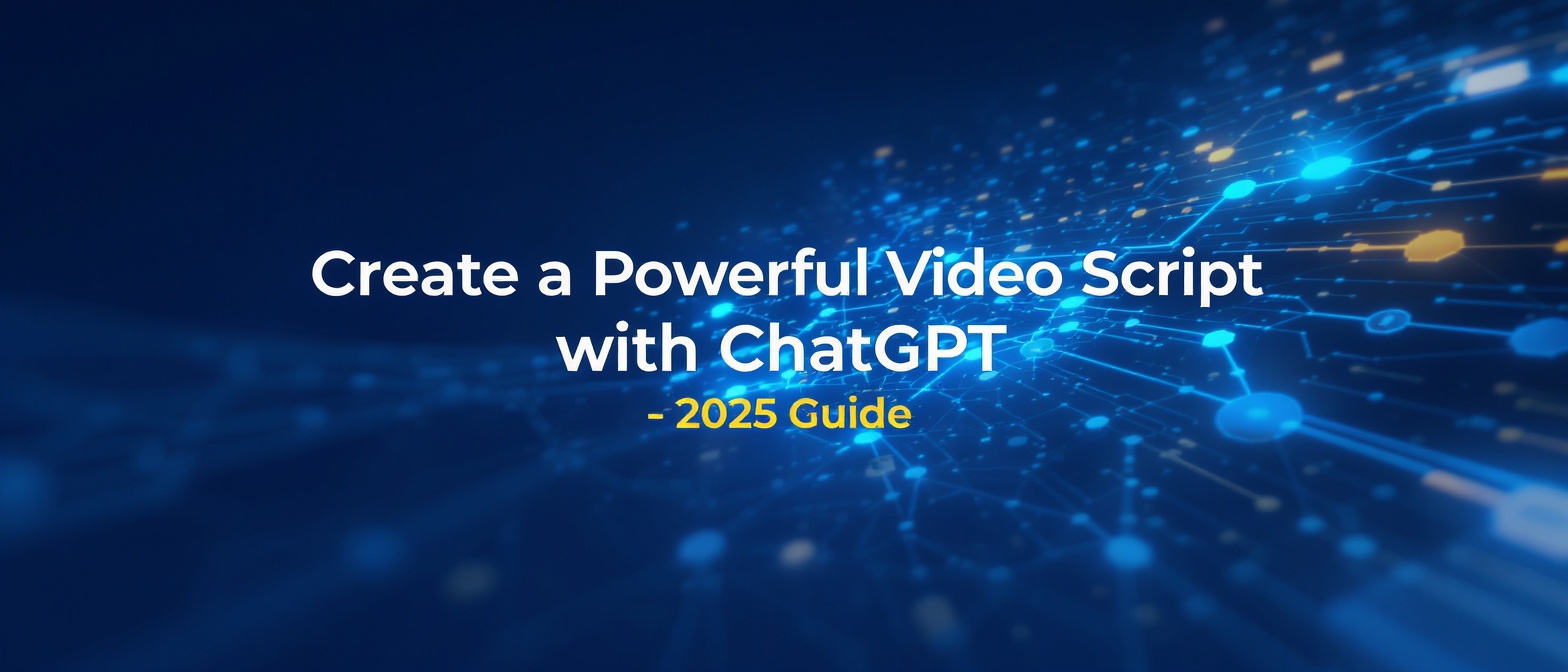Create a Powerful Video Script with ChatGPT – 2025 Guide