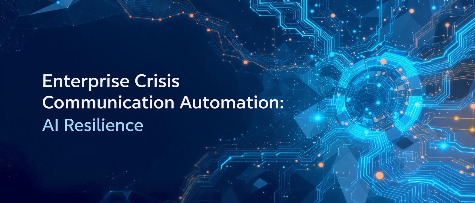 Enterprise Crisis Communication Automation: AI Resilience