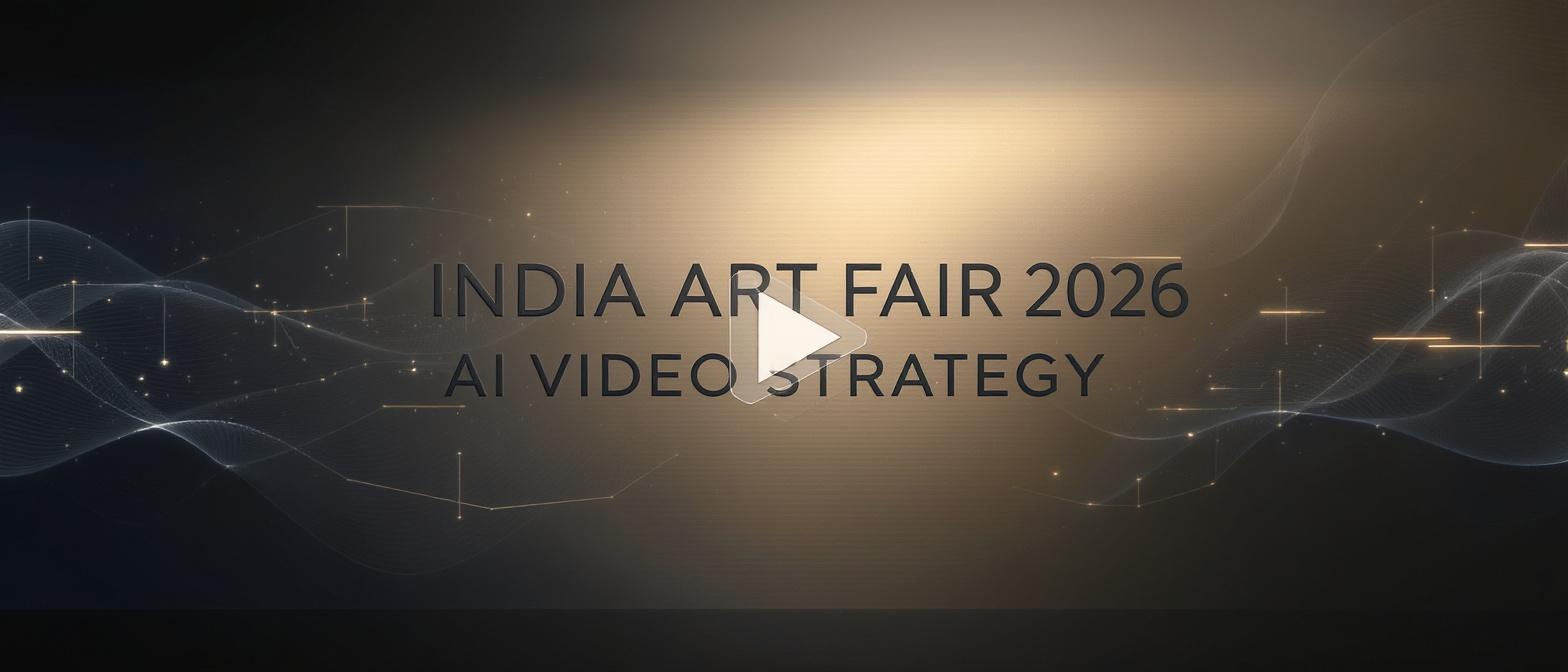 India Art Fair 2026 Brand Activation: AI Video Strategy