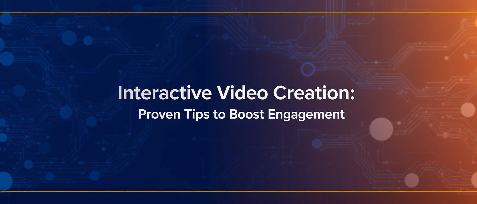 Interactive Video Creation: Proven Tips to Boost Engagement