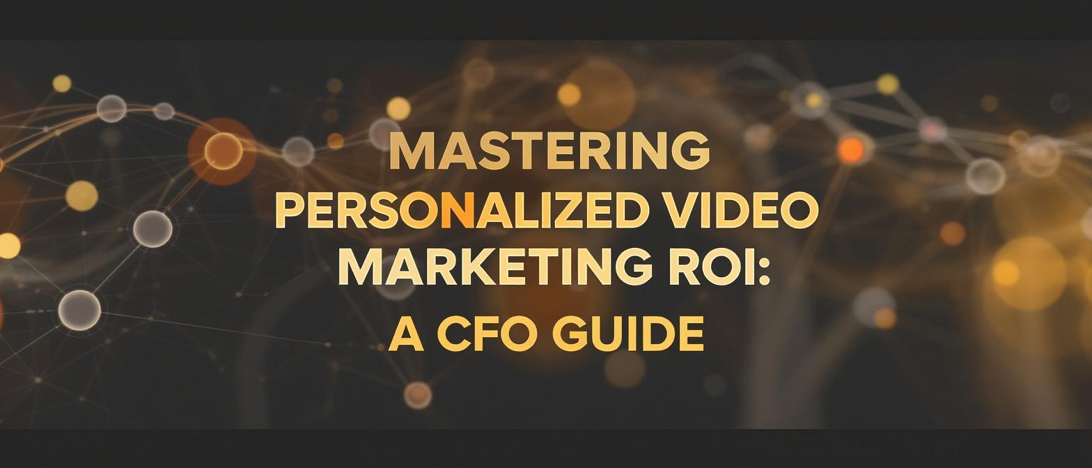 Mastering Personalized Video Marketing ROI: A CFO’s Guide