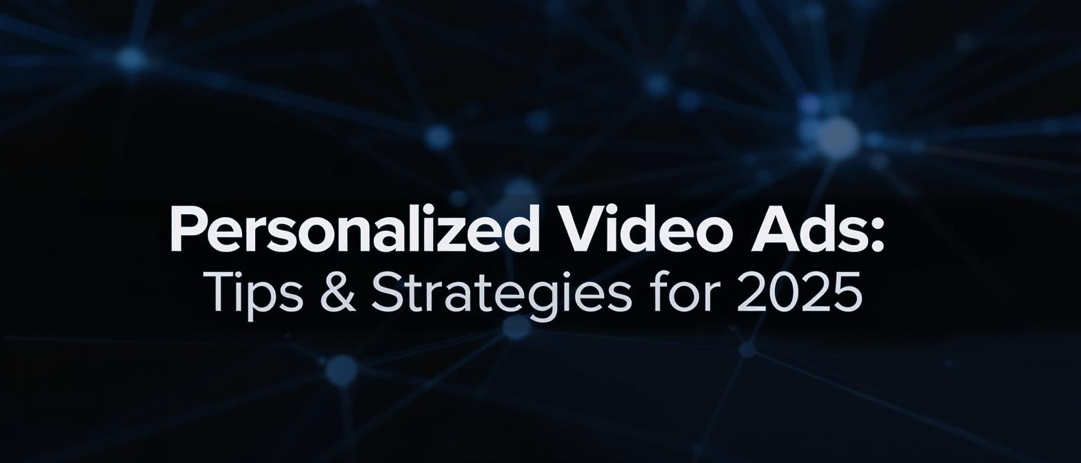 Personalized Video Ads: Tips & Strategies for 2025