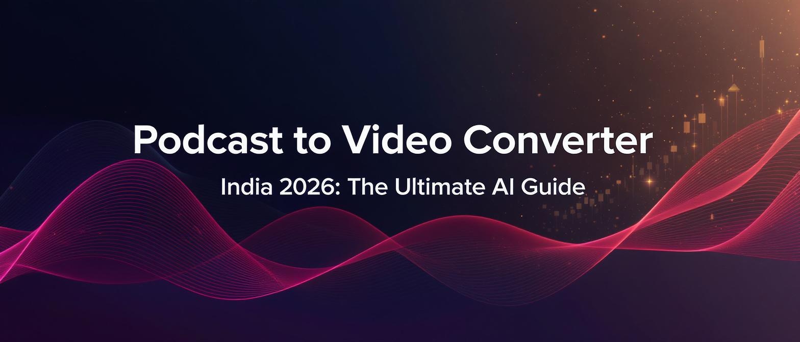Podcast to Video Converter India 2026: The Ultimate AI Guide