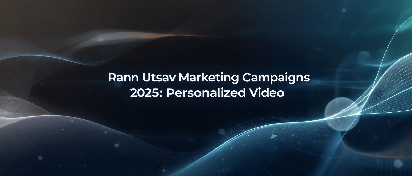 Rann Utsav Marketing Campaigns 2025: Personalized Video