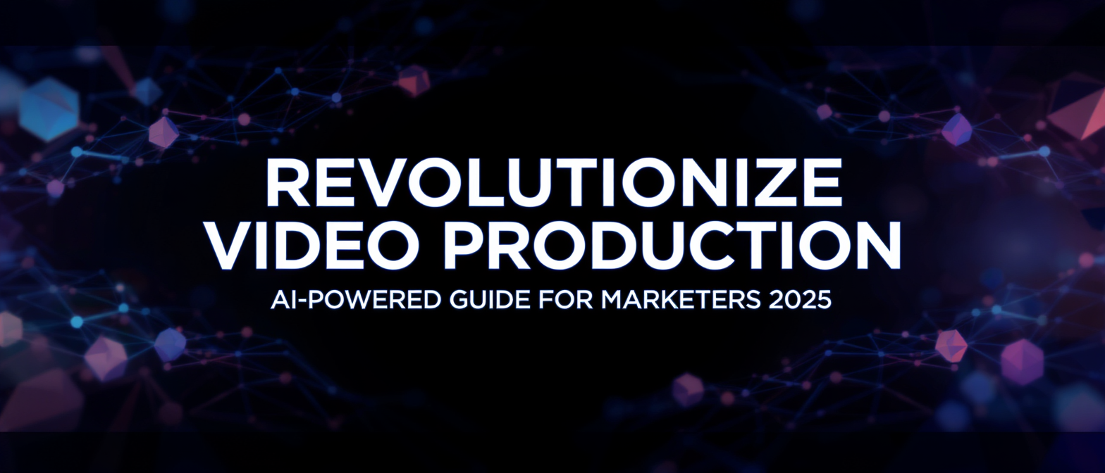 Revolutionize Video Production: AI-Powered Guide for Marketers 2025