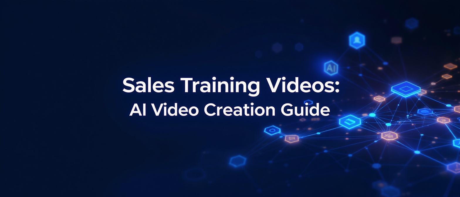Sales Training Videos: AI Video Creation Guide for 2025