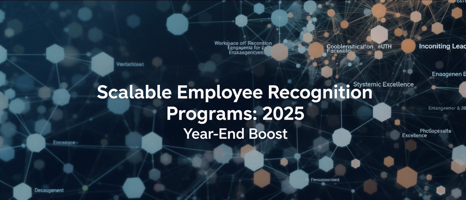 Scalable Employee Recognition Programs: 2025 Year-End Boost