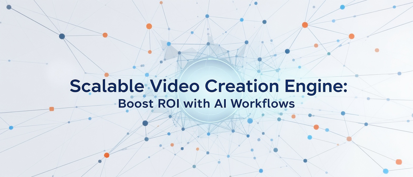 Scalable Video Creation Engine: Boost ROI with AI Workflows