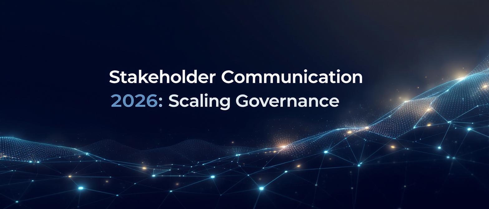 Stakeholder Communication Automation 2026: Scaling Governance