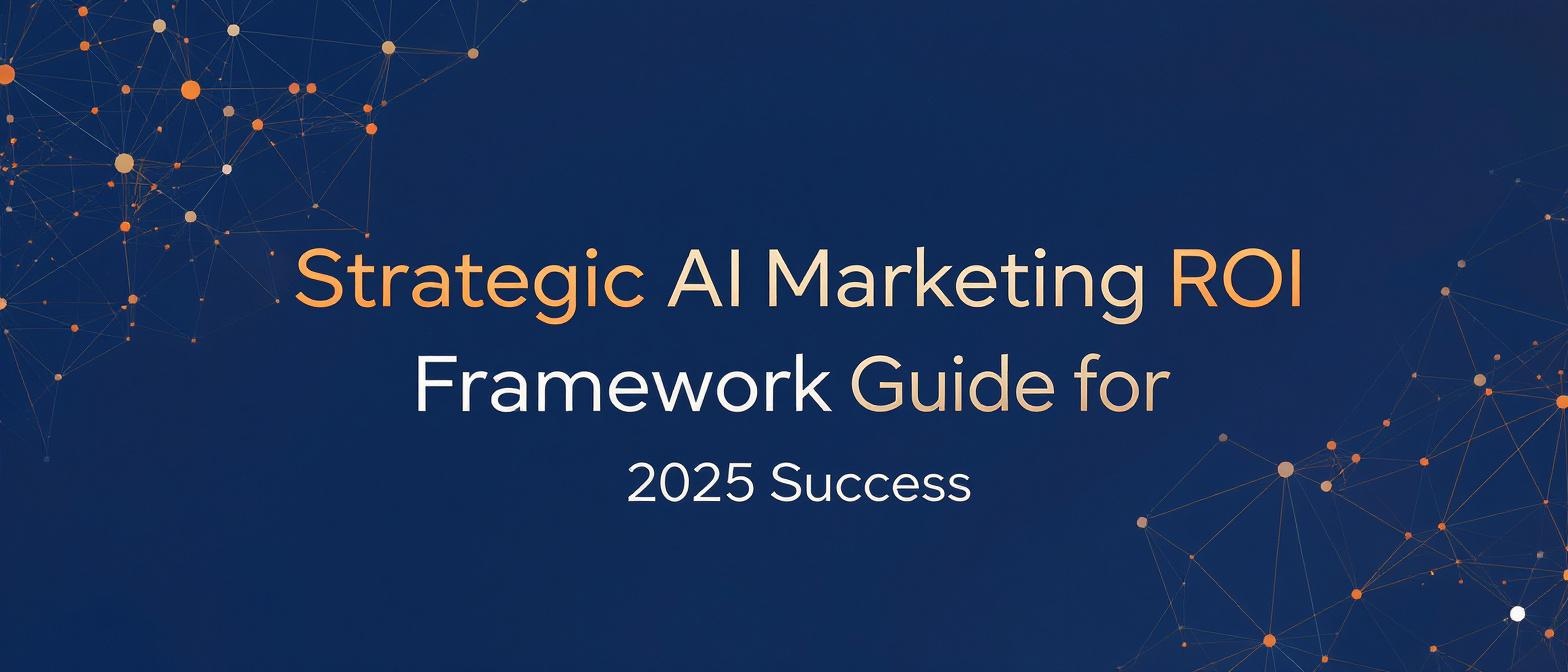 Strategic AI Marketing ROI Framework Guide for 2025 Success
