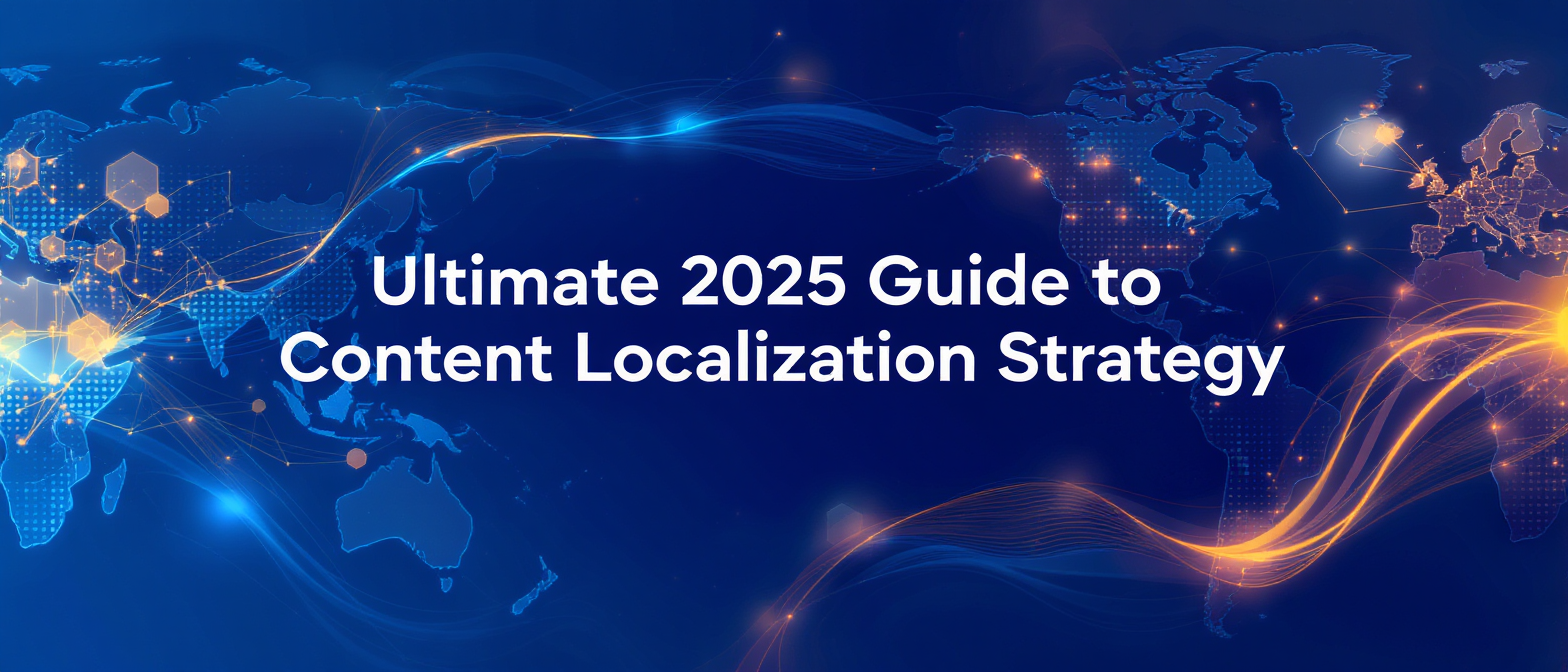 Ultimate 2025 Guide to Content Localization Strategy
