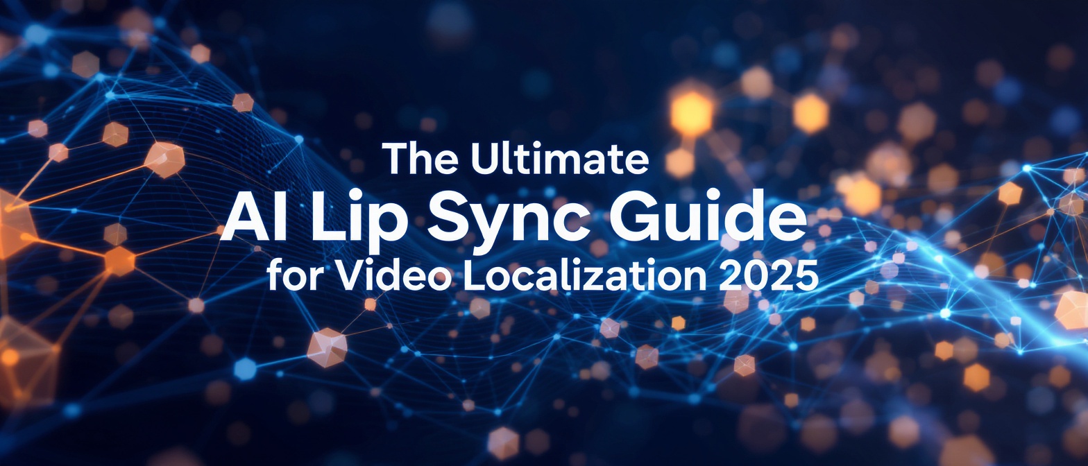 The Ultimate AI Lip Sync Guide for Video Localization 2025