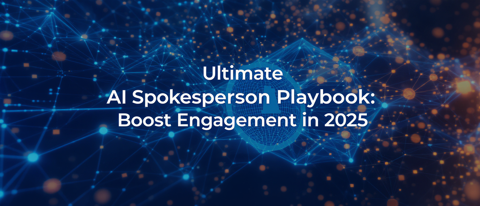 Ultimate AI Spokesperson Playbook: Boost Engagement in 2025