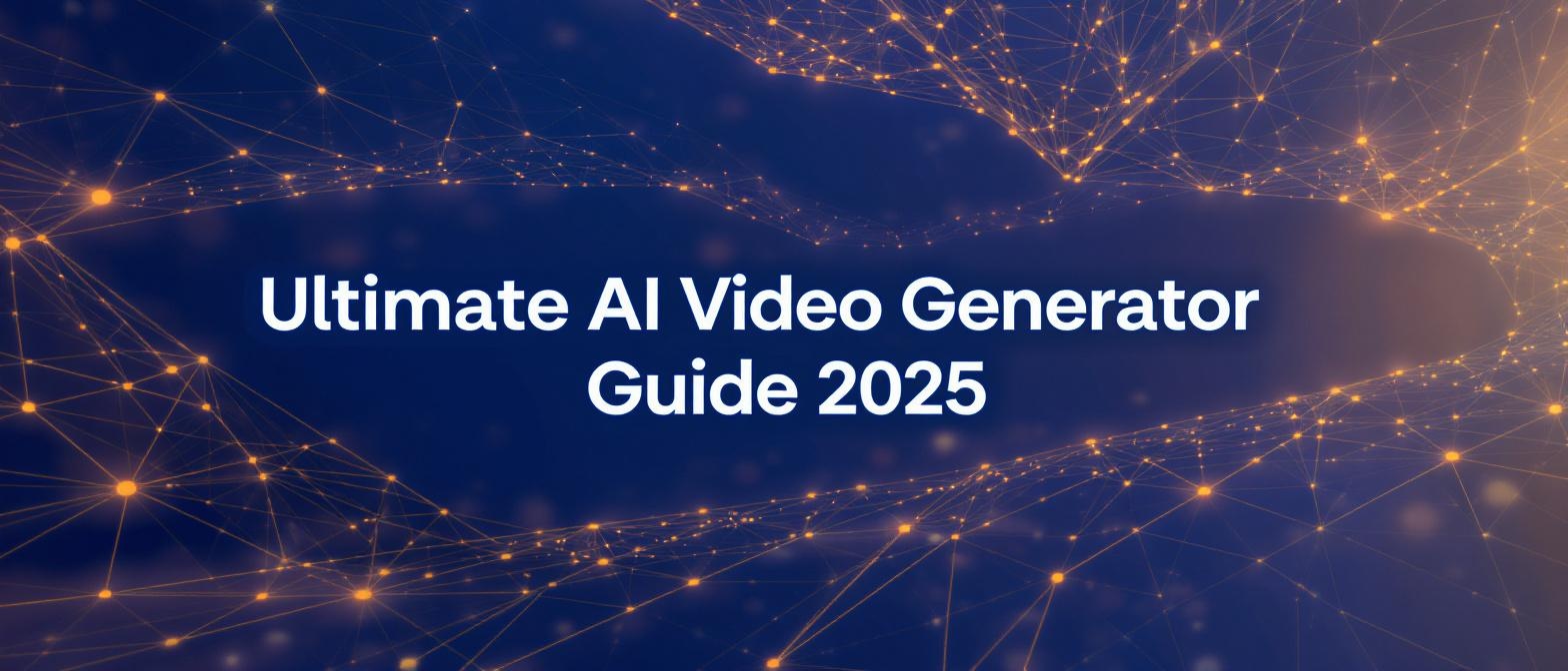Ultimate AI Video Generator Guide 2025