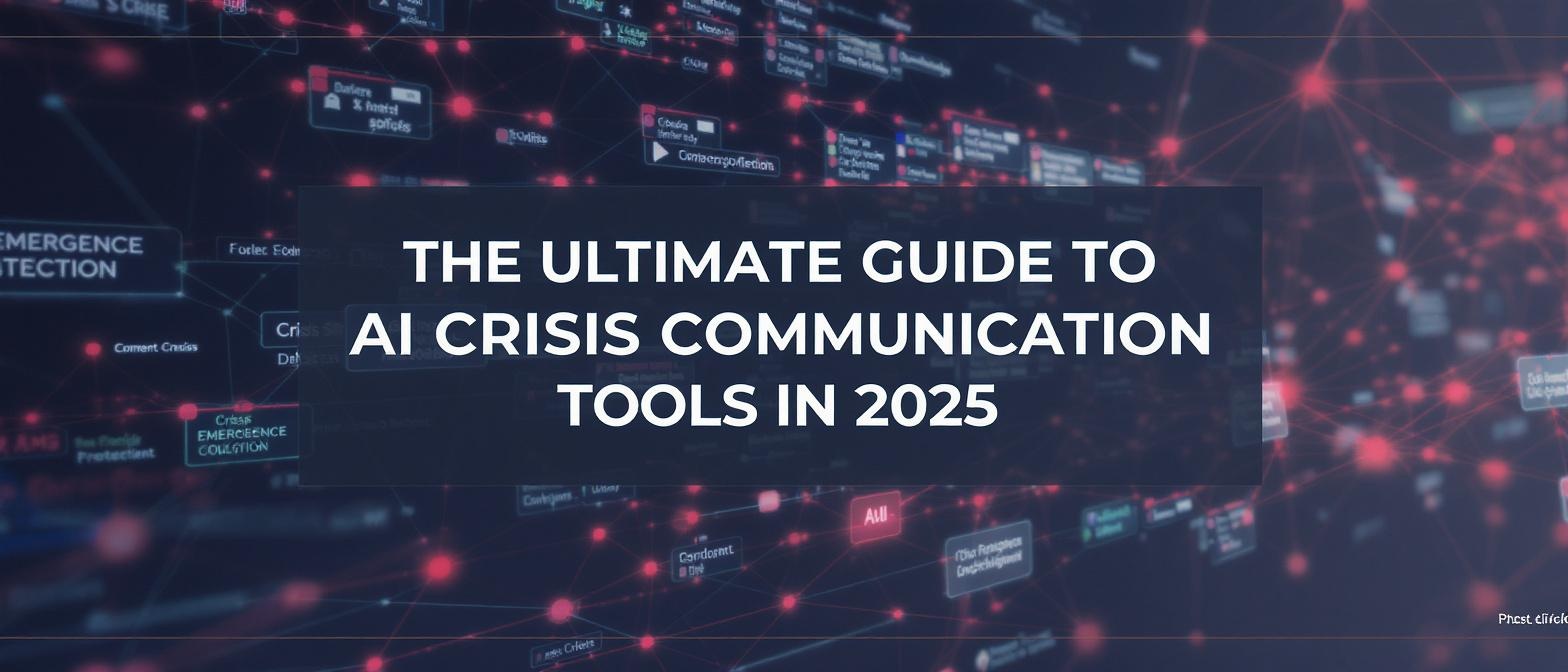The Ultimate Guide to AI Crisis Communication Tools for 2025