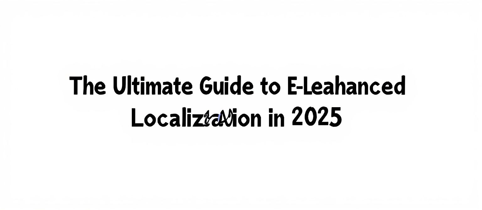 The Ultimate Guide to E-Learning Video Localization in 2025