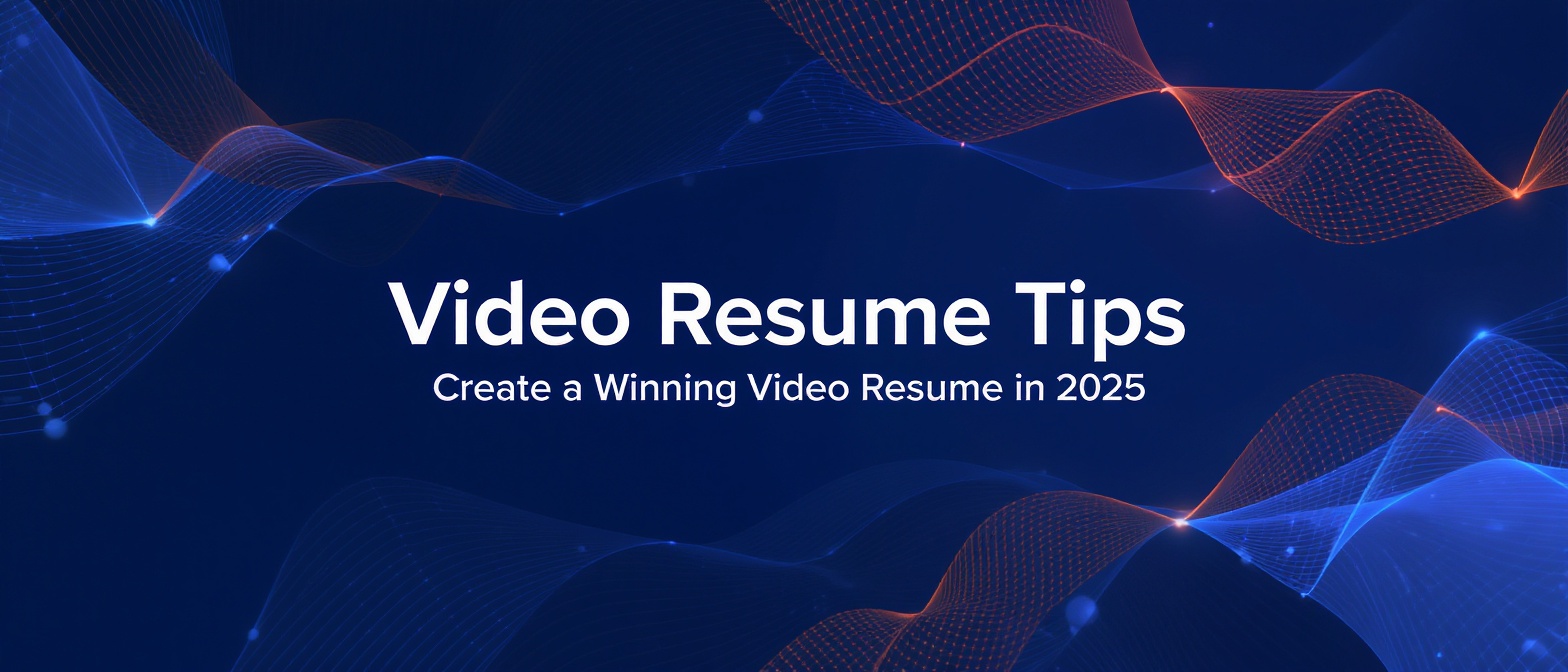 Video Resume Tips: Create a Winning Video Resume in 2025