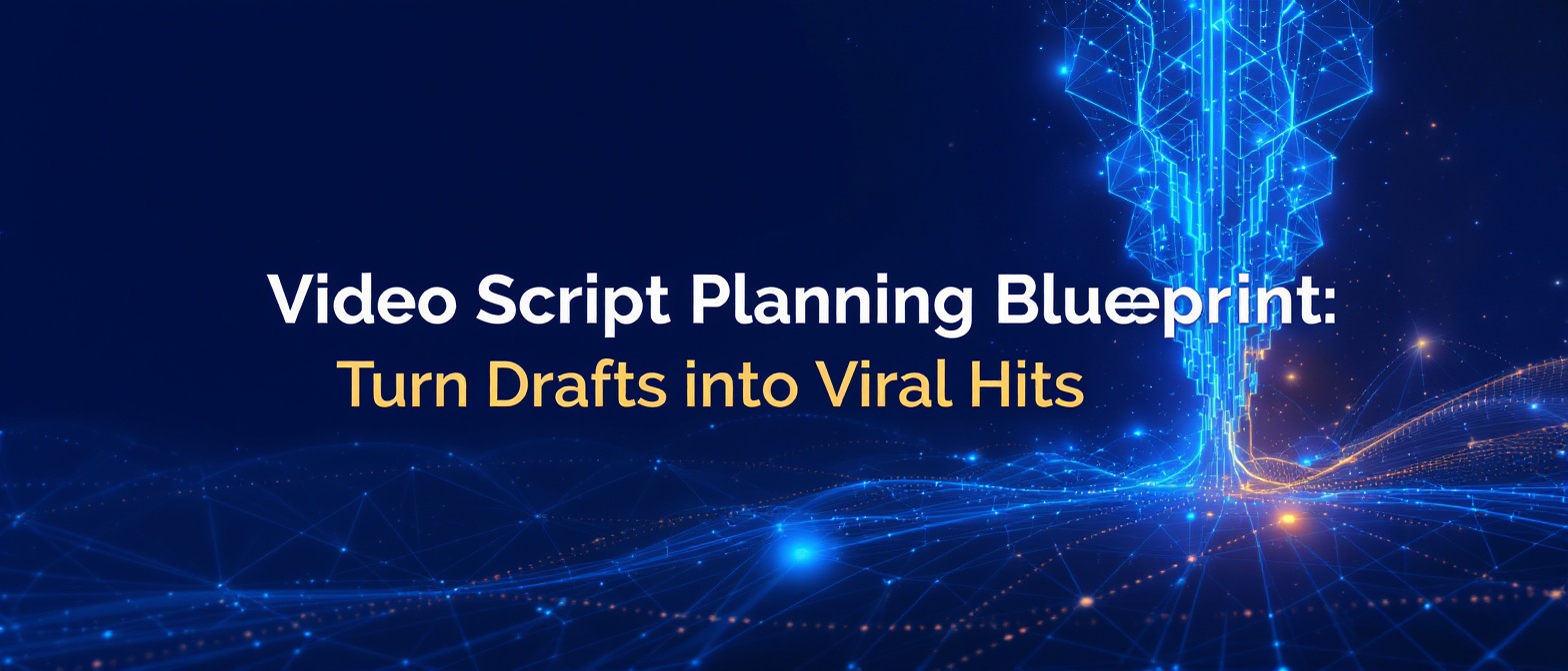 Video Script Planning Blueprint: Turn Drafts into Viral Hits