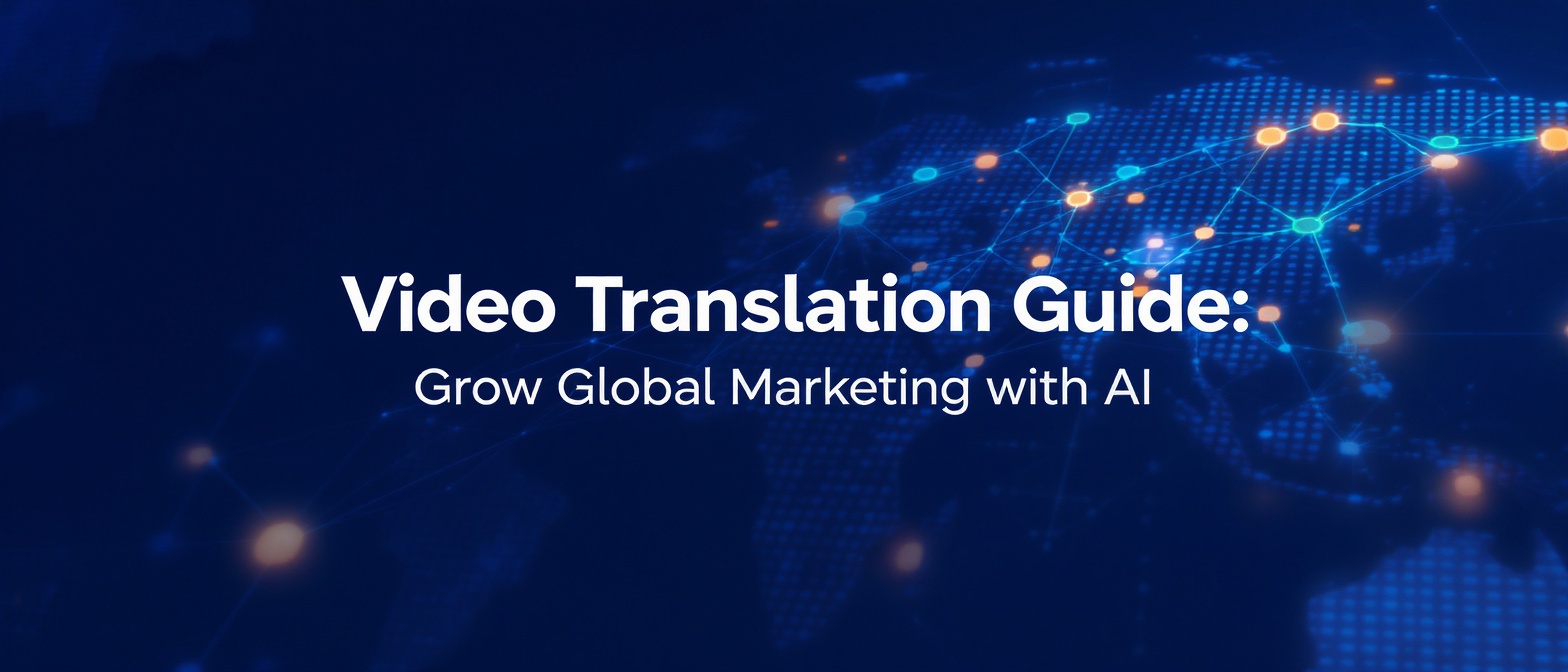 Video Translation Guide: Grow Global Marketing with AI