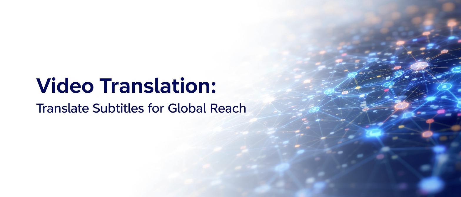Video Translation: Translate Subtitles for Global Reach