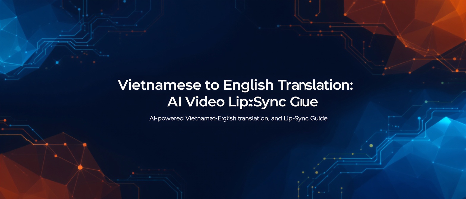 Vietnamese to English Translation: AI Video Lip‑Sync Guide