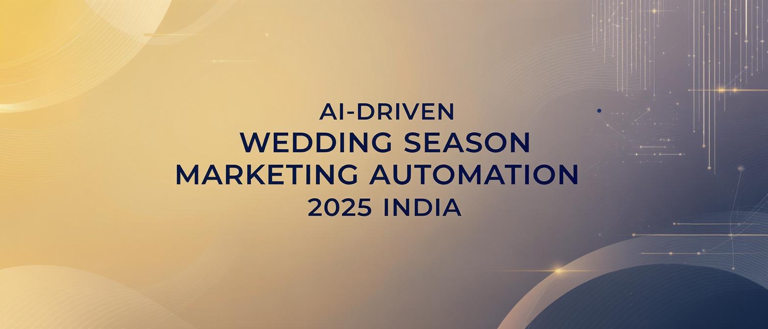 AI-Driven Wedding Season Marketing Automation 2025 India