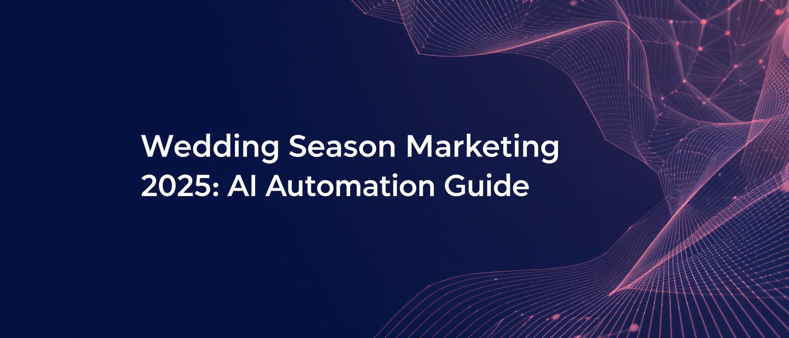 Wedding Season Marketing 2025: AI Automation Guide