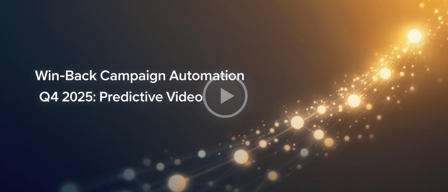 Win-Back Campaign Automation Q4 2025: Predictive Video
