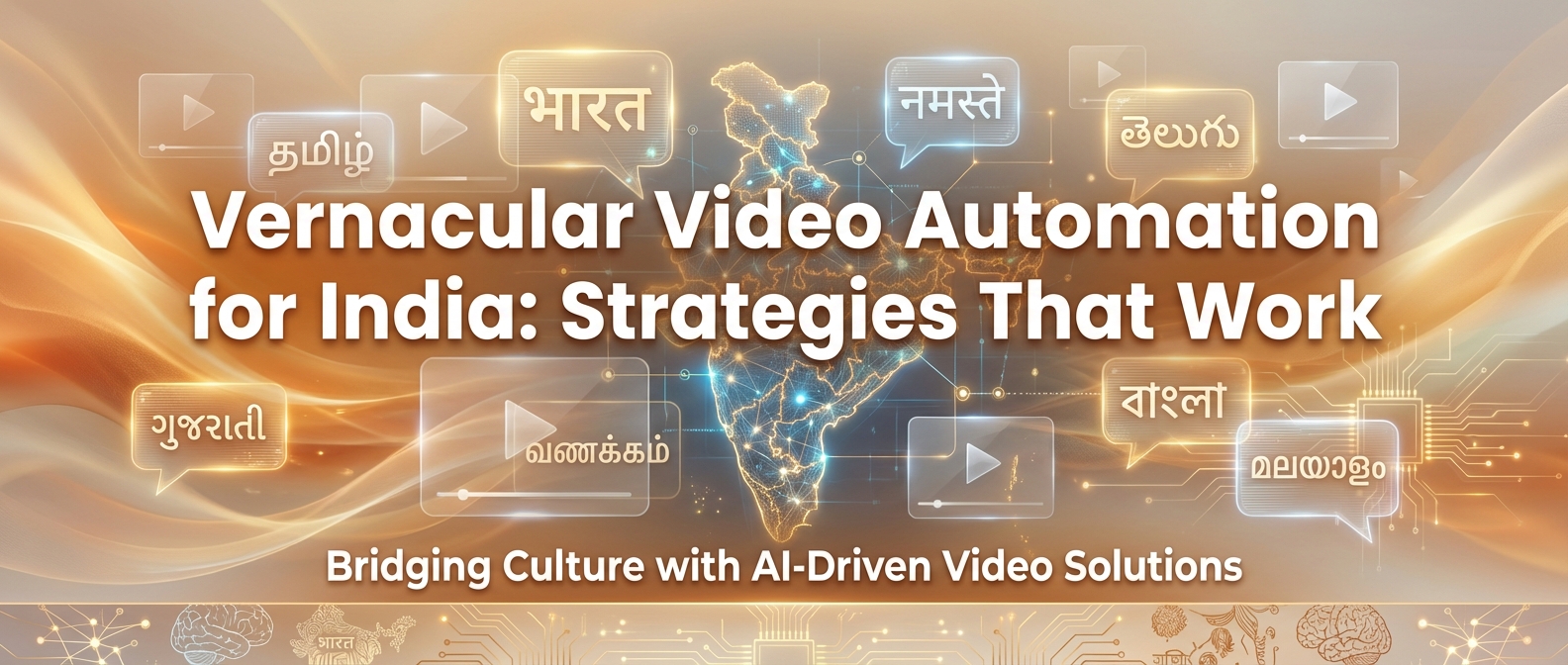 Vernacular Video Automation for India: Strategies That Work