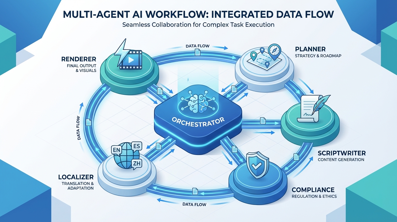 90-day enterprise generative AI transformation blueprint diagram