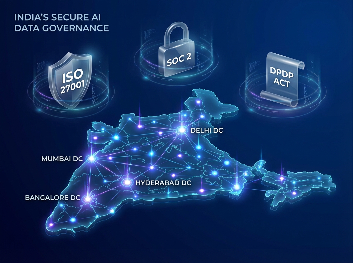 Security, compliance, and India-first data governance