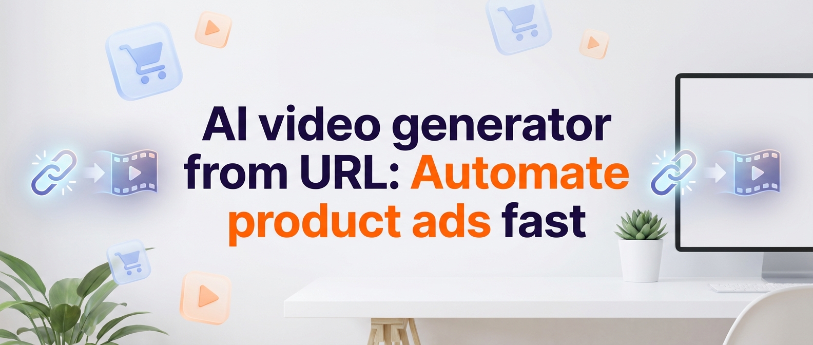 AI video generator from URL: Automate product ads fast