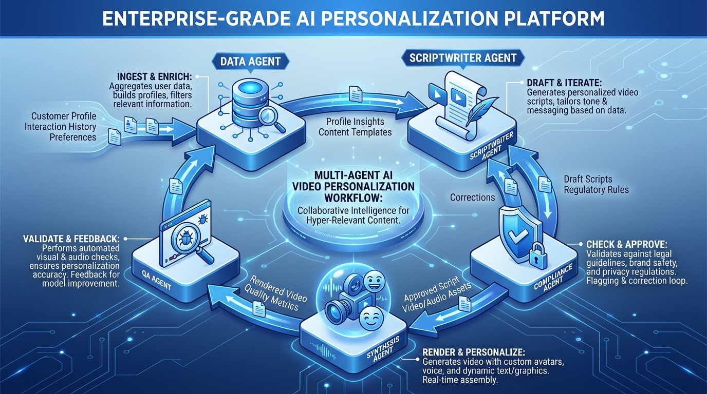 AI marketing ROI calculator graphic