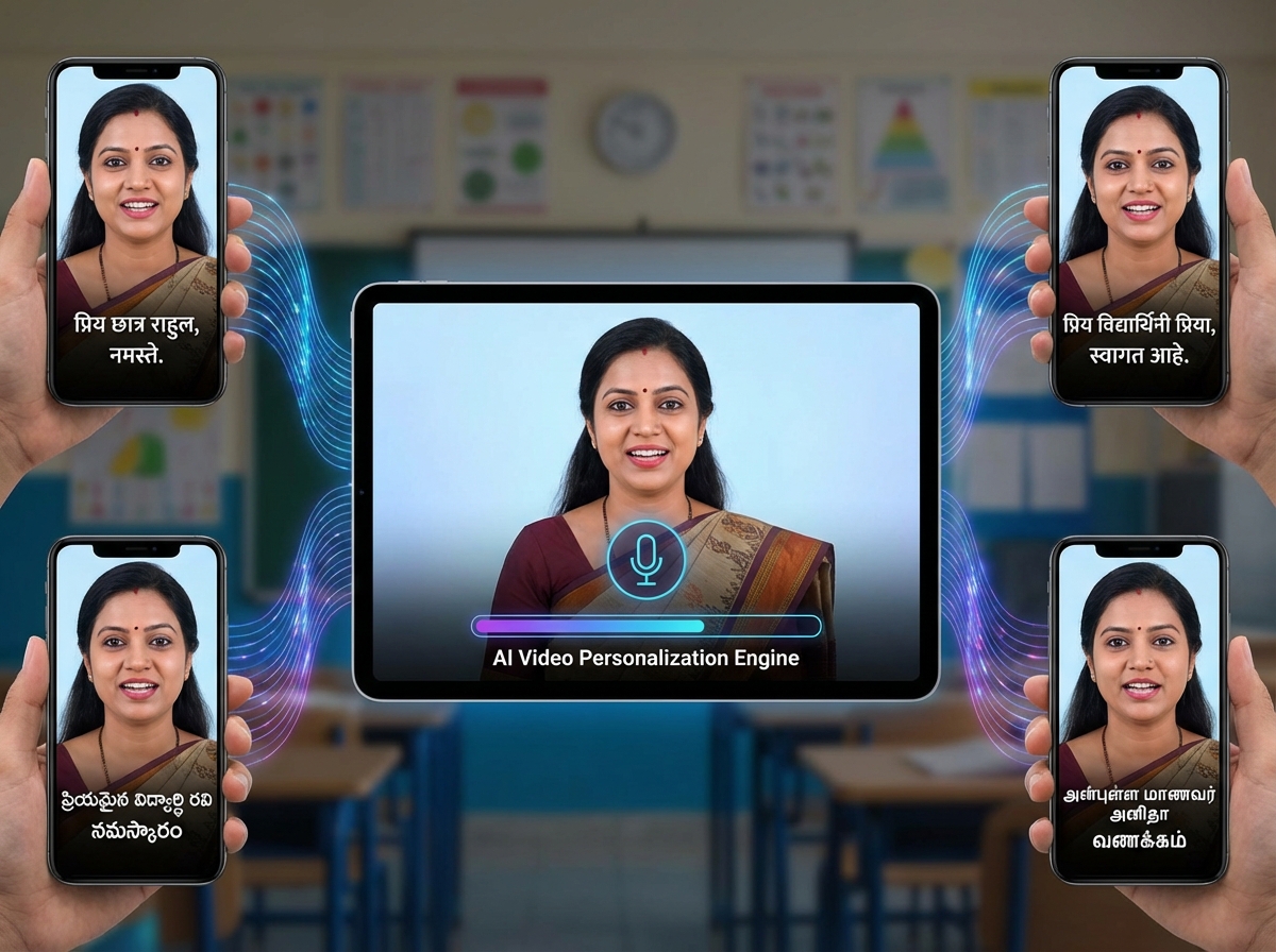 WhatsApp architecture for parent engagement video campaigns