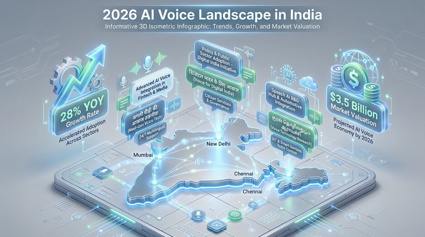 AI voice tools comparison illustration