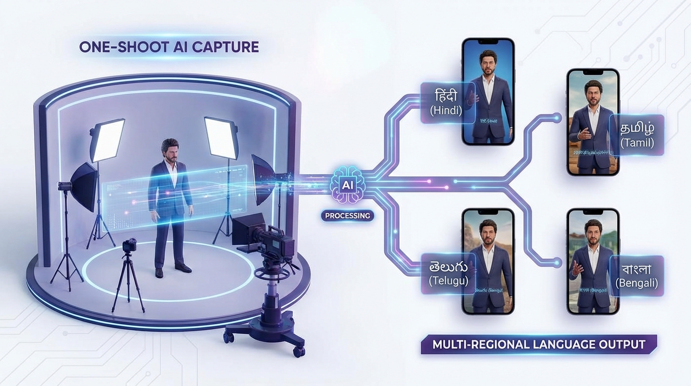 Accent authenticity and brand safety QA workflow illustration