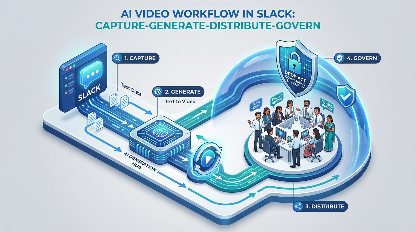 Asynchronous AI video updates shared in Microsoft Teams channel