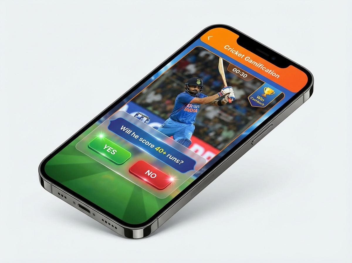 Cricket gamification videos driving conversions example