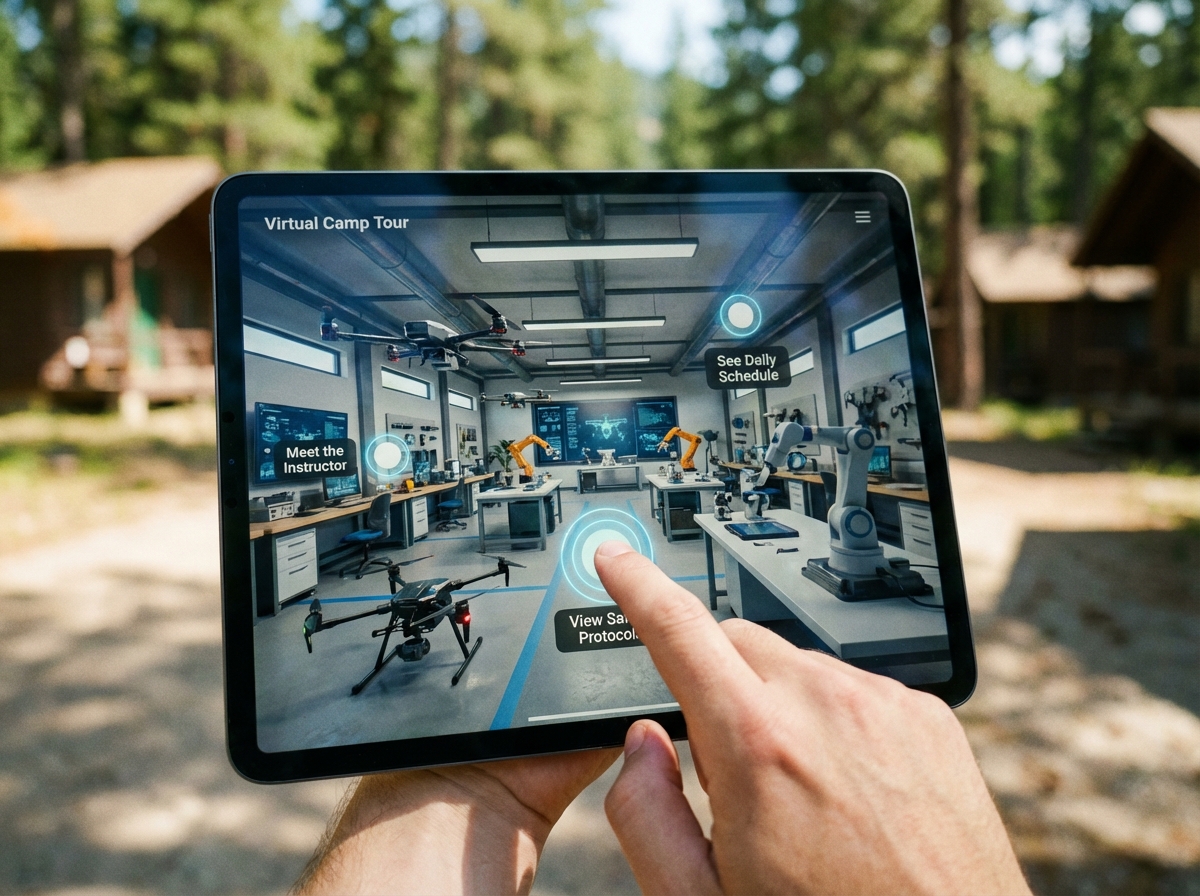 Automated insertion of localized parent testimonials in enrollment videos