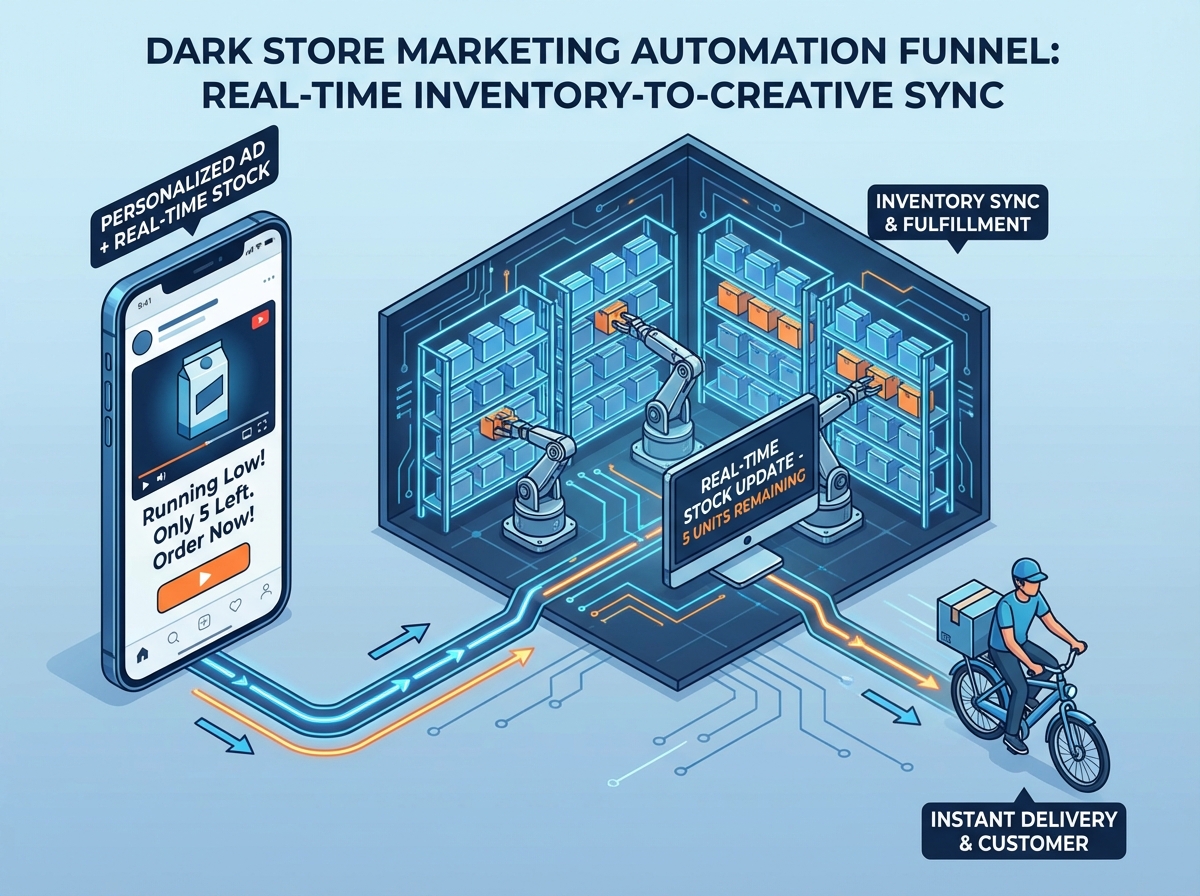 Same-hour festival delivery creative example