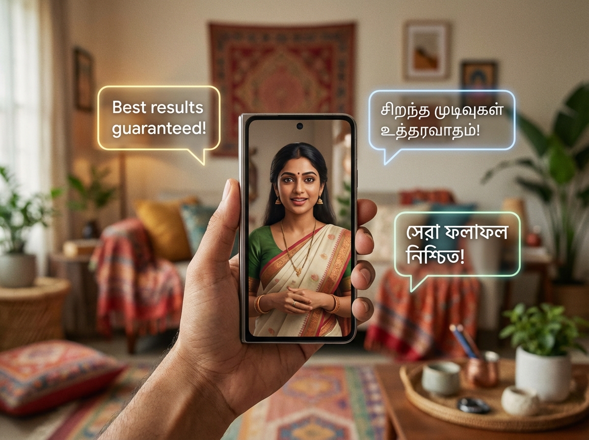Scaling AI UGC: dashboard showing bulk ad variations
