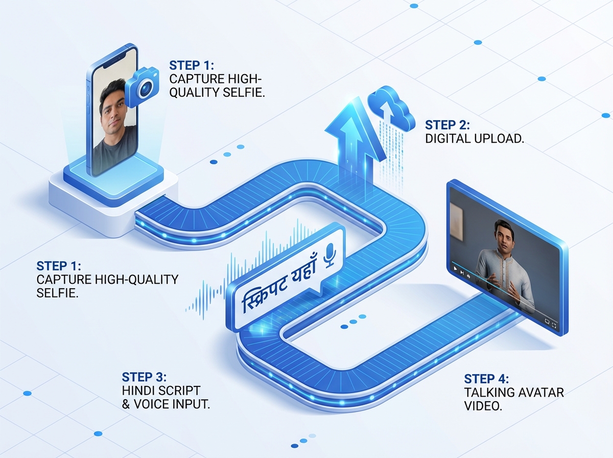 Visualization of accurate Hindi/Hinglish lip-sync movements for Indian AI avatars