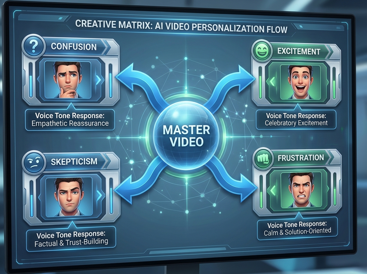 Creative matrix and localization workflow diagram