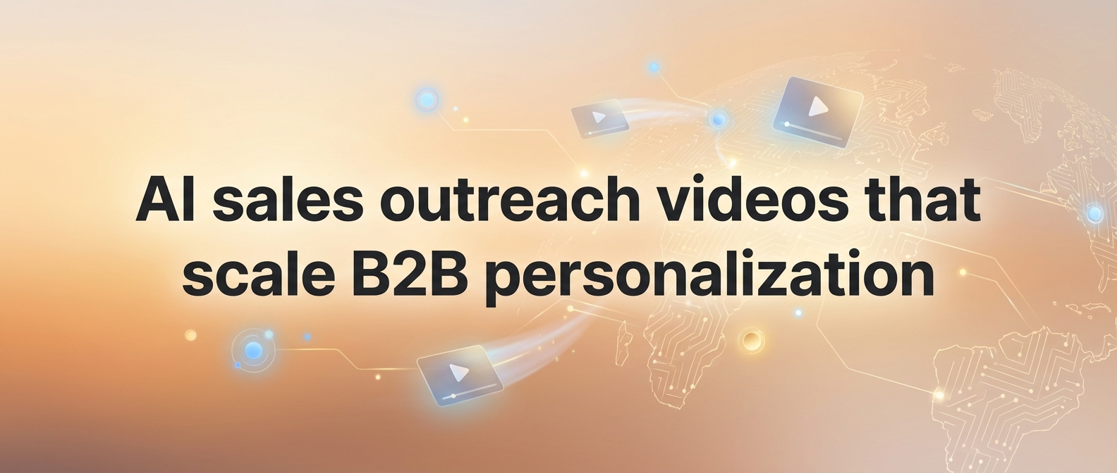 AI sales outreach videos that scale B2B personalization