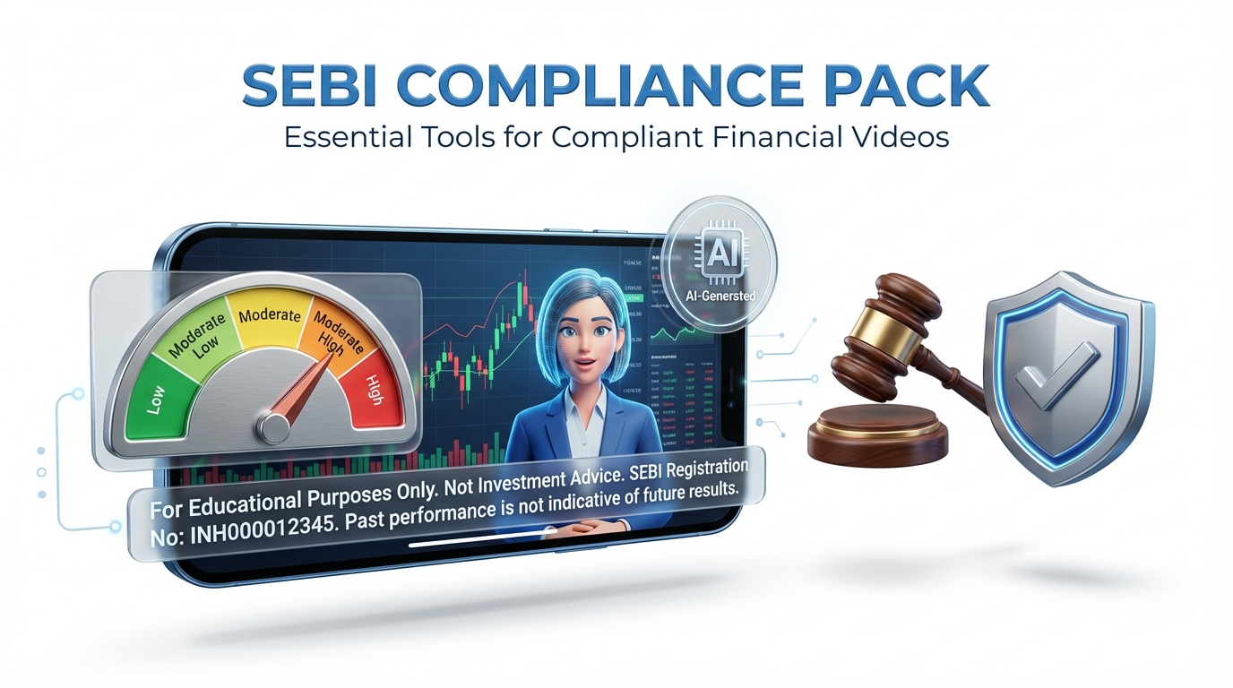 AI video workflow for Indian finance creators