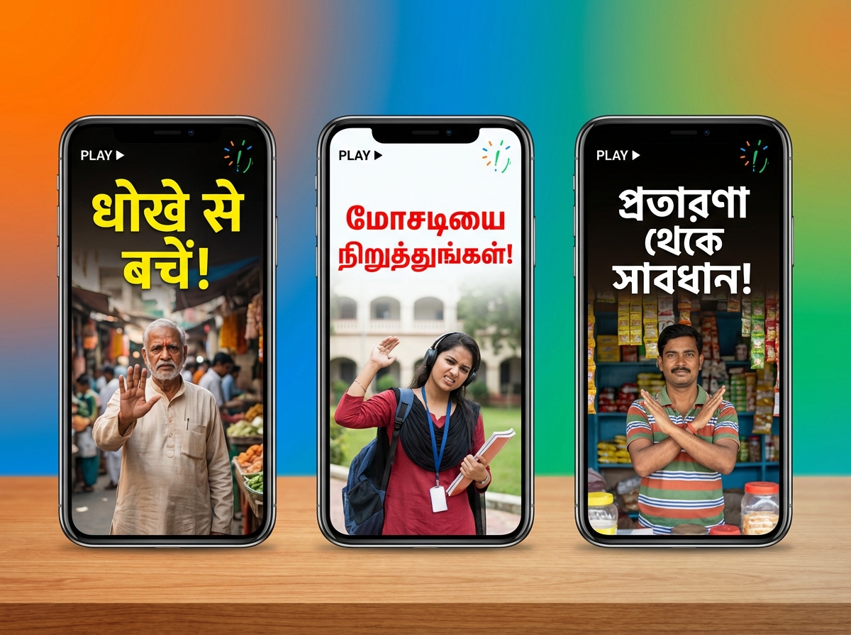 Digital arrest and OTP fraud awareness visual