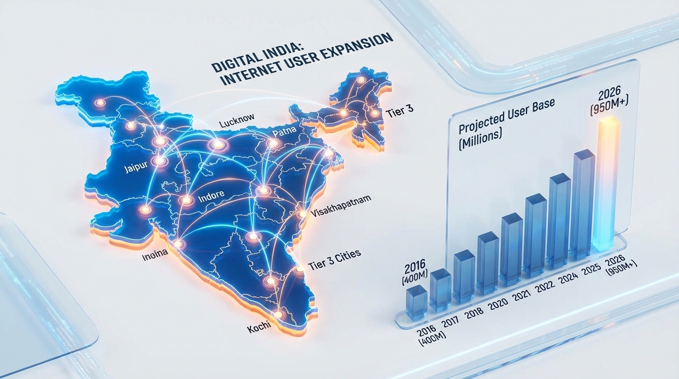 Illustration of authentic Indian AI avatars and voice cloning for Hinglish video